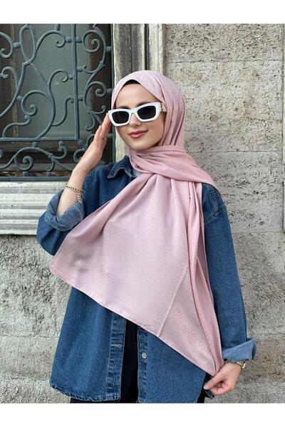 GRAZELLA Premium Pattern Silky Jacquard Shawl