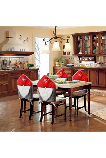 Alista Home Chair decorations - Elves - 50 x 60 cm - red / gray