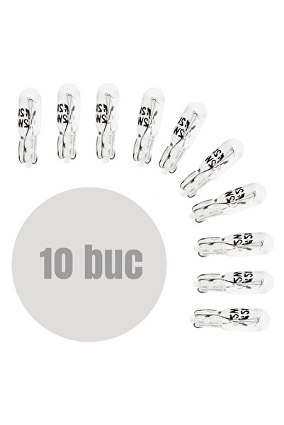 Alista Home Set 1 Bec pentru bord T5 12V 2W - Set de 10 - CARGUARD