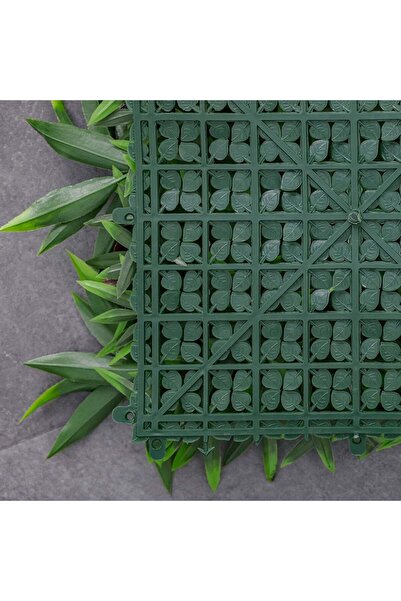 Danube Home Artificial Fence Panel 100×100 cm – Realistic Green Privacy Wall