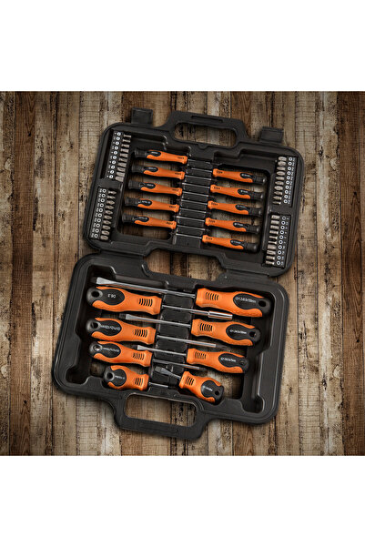 CED AUTO TRADE Screwdriver set in box, 58 pieces