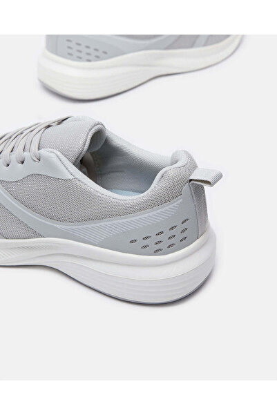 REDTAG Women Grey Lace Up Trainer