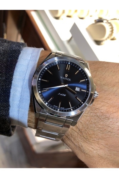 Wainer Swiss Made Men's Wrist Watch