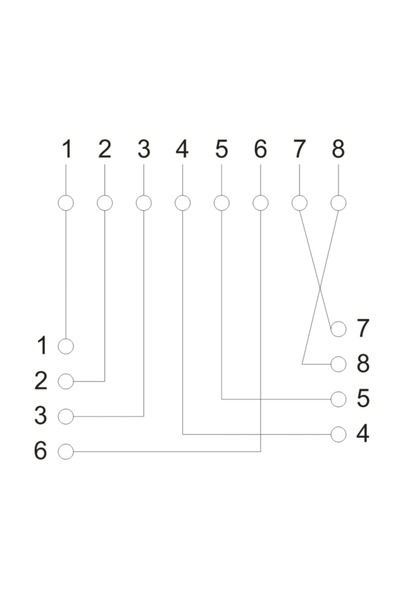 CED AUTO TRADE Wall socket 8P8C UTP Cat.5