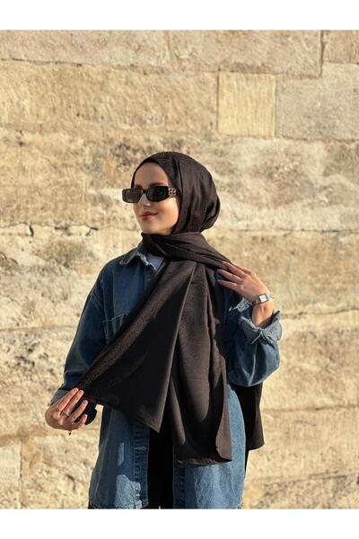 GRAZELLA Premium Pattern Silky Jacquard Shawl