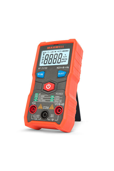 CED AUTO TRADE Automatic multimeter - non-contact voltage detection - large display - with battery