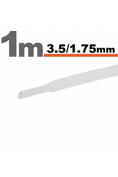 Alista Home 15 Metri Tub termocontractibilAlb • 3,5 / 1,75 mm
