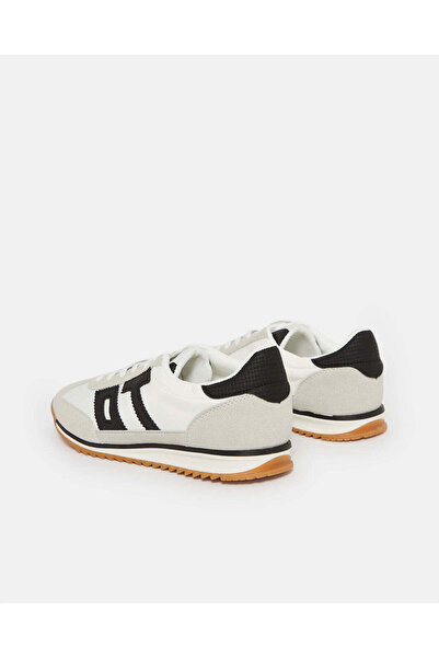 REDTAG Women White Lace Up Sneakers