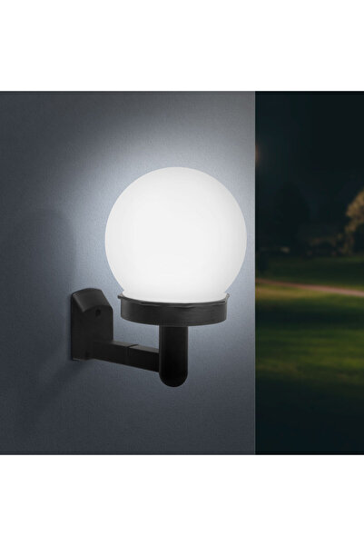 Alista Home Lampa solara LED - alb rece - neagra, din plastic