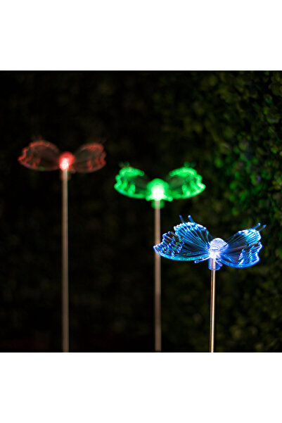 Alista Home Lampa solara pentru gradina cu LED RGB - model „Fluture”