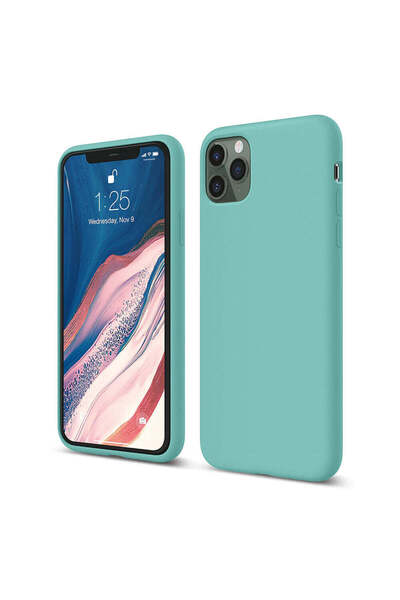 Casey Studios Husa Soft Silicone iPhone 11 Pro Max, Microfibra in Interior, S...