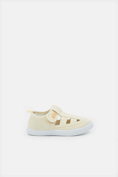 REDTAG Infant Boys Cream Strap Sandals