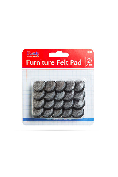 CED AUTO TRADE Picioare de fetru pentru mobila (cu cui) 20buc. / pachet - gri