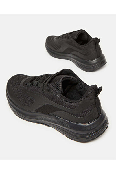 REDTAG Senior Boys Triple Black Trainers