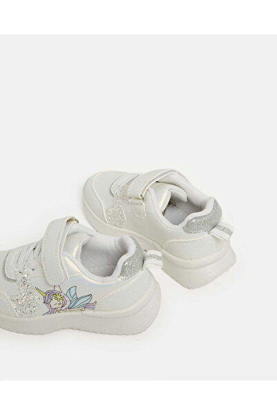REDTAG Girls White Unicorn Trainer