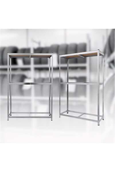 CED AUTO TRADE Metal tire storage rack - 180 x 120 x 40 cm