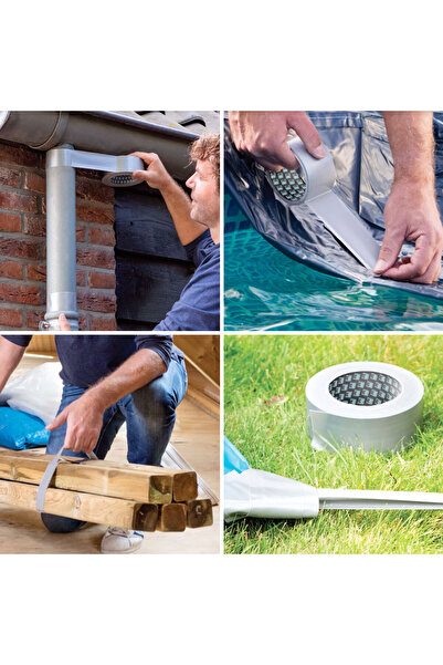 CED AUTO TRADE BISON Power Repair fabric-reinforced adhesive tape - gray - 10 m