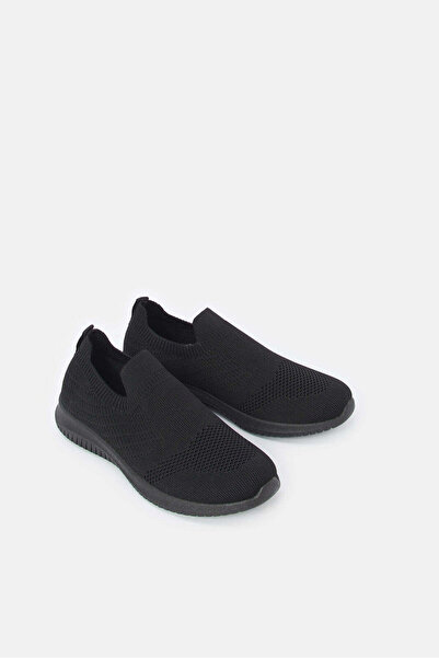 REDTAG Women Black Slip On Sneaker