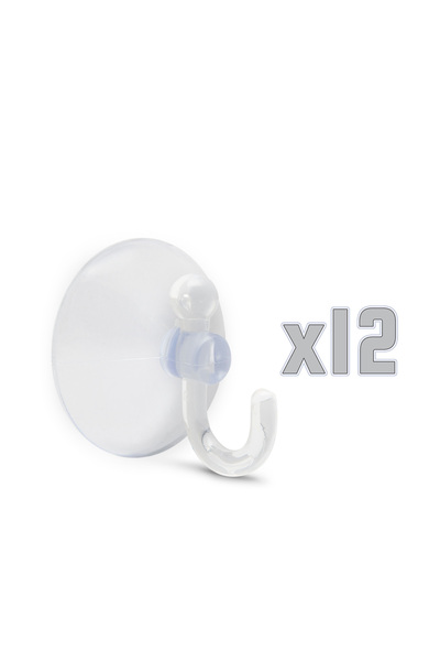 OEM Set agatatoare pe perete, cu ventuza – 12 buc/blister