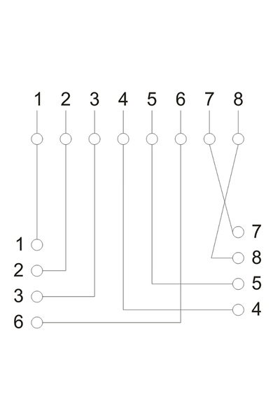 CED AUTO TRADE Wall socket8P8C FTP Cat.5