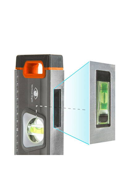 CED AUTO TRADE Handy - Level - with ruler and mirror bubble, 1000 mm