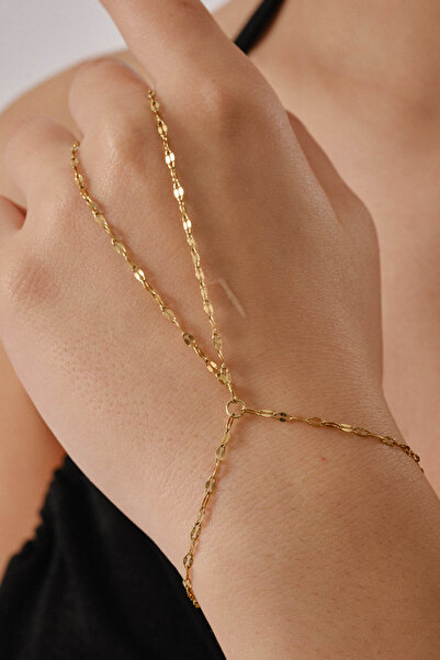 ByFlorya Jewelry Steel Lip Shahmeran Mirrored Chain Shahmeran Bracelet