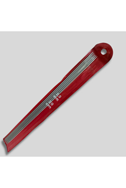 Gerenic مجموعة إبر الحياكة المعدنية 2 مم