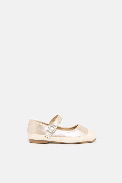 REDTAG حذاء إسبادريل وردي اللون للبنات بإبزيم من الألماس