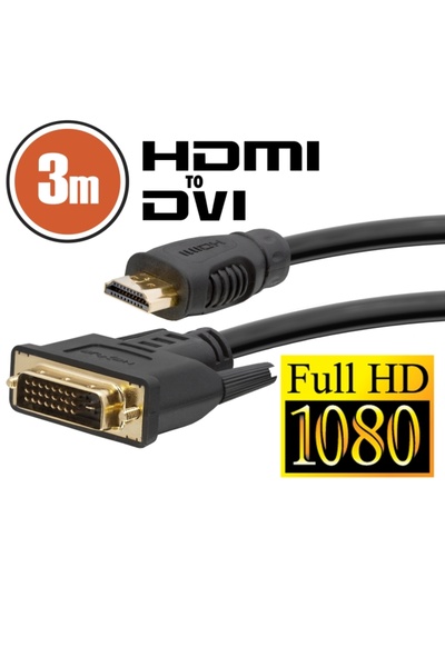 Alista Home Cablu DVI-D / HDMI • 3 mcu conectoare placate cu aur