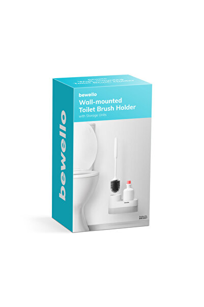 CED AUTO TRADE Toilet brush set + storage system - 225 x 100 x 135 mm