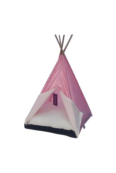Bedspet Kedi Köpek Çadırı Küçük Boy Pembe 50x50x70Cm
