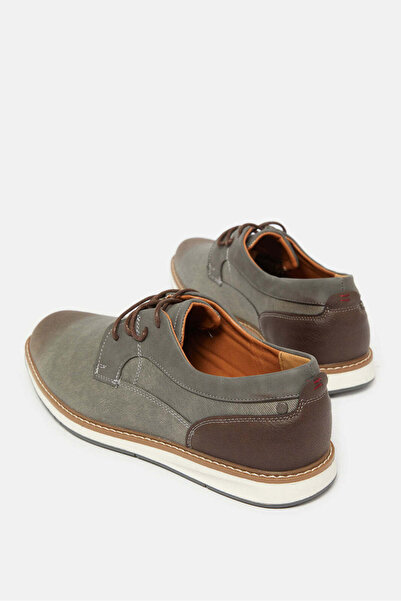 REDTAG Men Charcoal Casual Sneakers