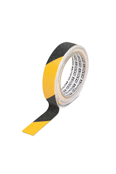 CED AUTO TRADE Banda adeziva, antiglisanta - 5m x 25 mm - galben / negru