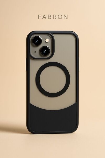 FABRON حافظة هاتف متوافقة مع أبل آيفون 13 - 14 - 15 مع ميزة ماج سيف الحقيقية