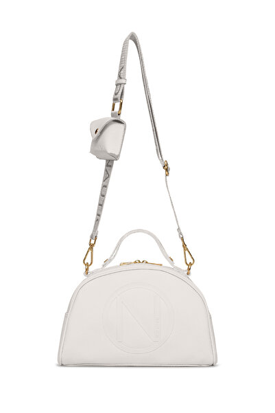 Nautica Beyaz Kadın Postacı Çantası Cn7155t