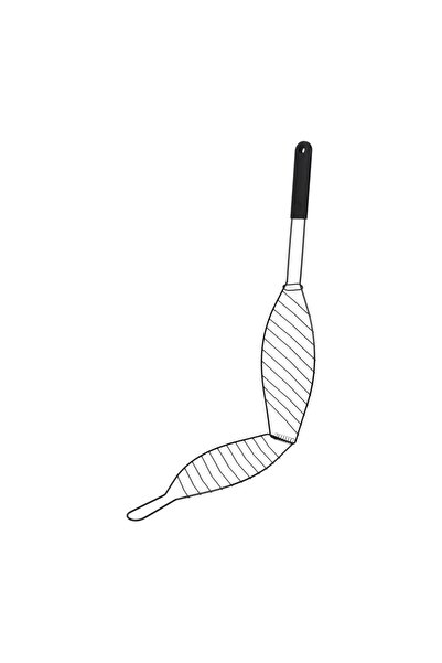 Koopman Suport pentru grătar de pește 58 cm