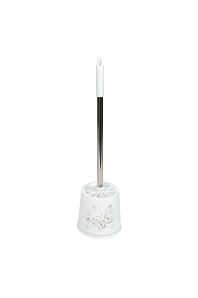 Alista Home Perie de toaleta + suport - fluture - 49 x 13 x 13 cm - alb