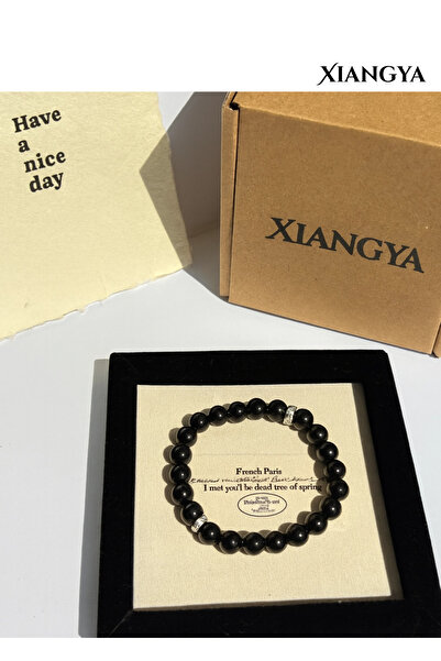 XIANGYA Beaded Bracelet For Men Minimalist Design | The Silent Radiance