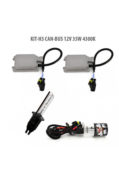 CED AUTO TRADE Εγκατάσταση Xenon H3 CAN-BUS 12V 35W 4300K