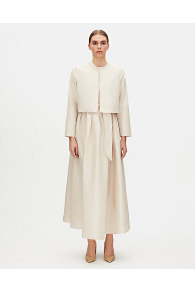 MISS DALIDA Tafta Kum Ceket Rengi