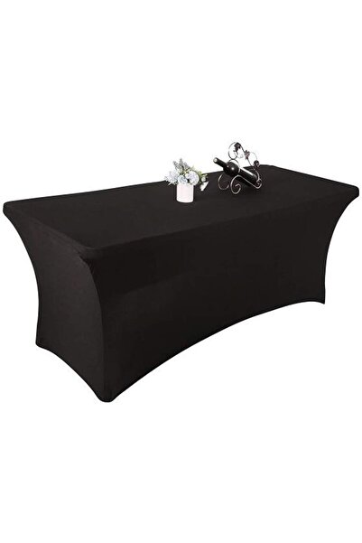 Showay Spandex Rectangular Tablecloth by Showay, 6-foot stretch design, suita...