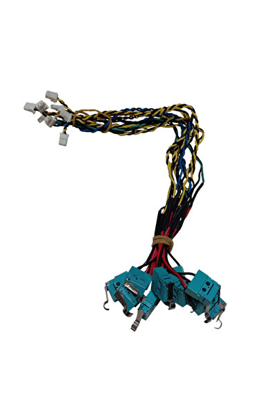 Devre Dünyası 20cm Kablolu Soketli Limit Switch Basıldığında İletimi Kesen İk...