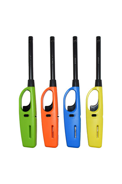 CED AUTO TRADE Gas lighter - refillable - multiple colors - 24 pcs/set