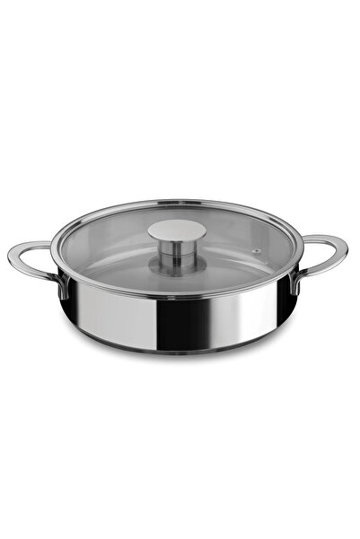 Mepra Stainless Steel Casserole with Lid 26 cm