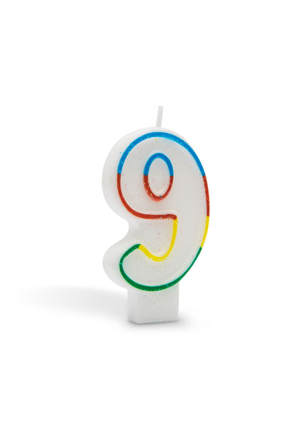 Alista Home Lumanare pt. tort, model „Cifra 9”