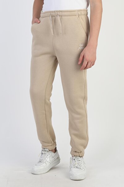 ASYAKİDS CLUB Boy's Thick Winter Fleece-Lined Sweatpants