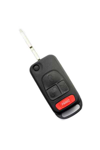 Alista Home Mercedes Benz - Carcasa tip cheie briceag cu 3 butoane, buton pan...