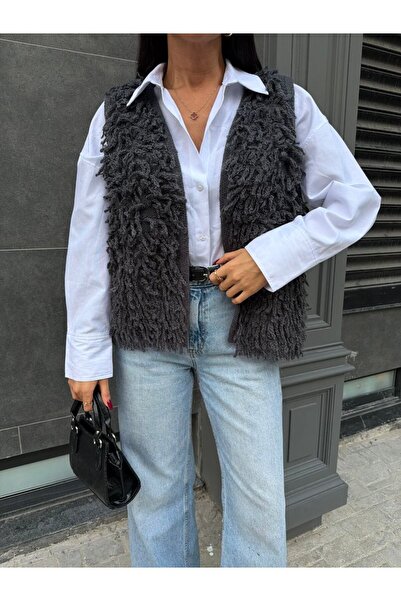 Desingadd Püsküllü Modern Yelek