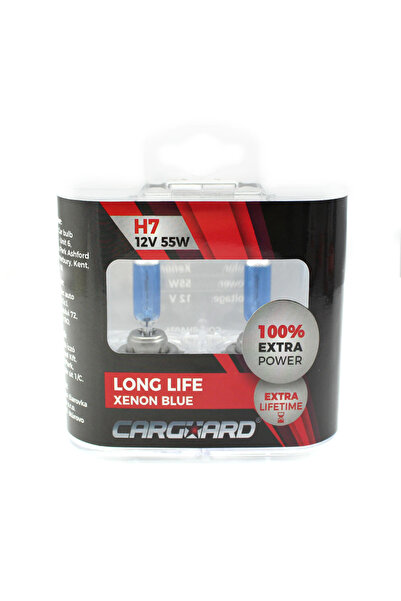 Alista Home Set 1 Set de 2 becuri Halogen H7 +100% Intensitate - LONG LIFE - CARGUARD