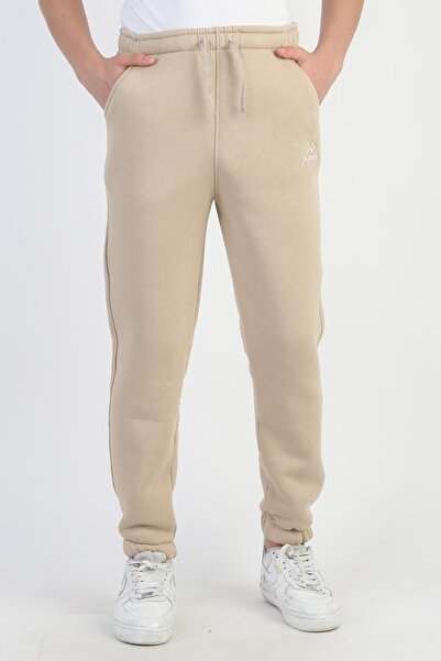ASYAKİDS CLUB Boy's Thick Winter Fleece-Lined Sweatpants